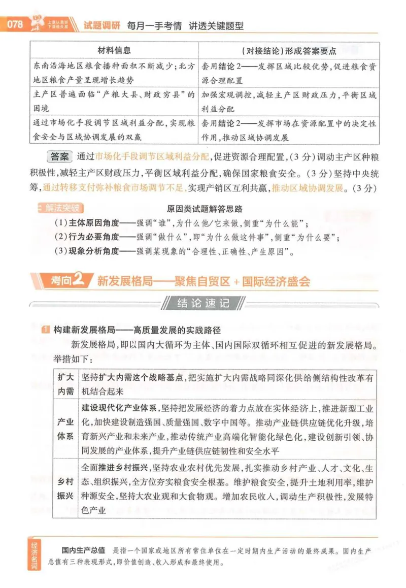 2026试题调研政治第一辑_高中三年全科资料_高中_高中1_2026版高考《试题调研》第1辑（高考超重点）9科全套