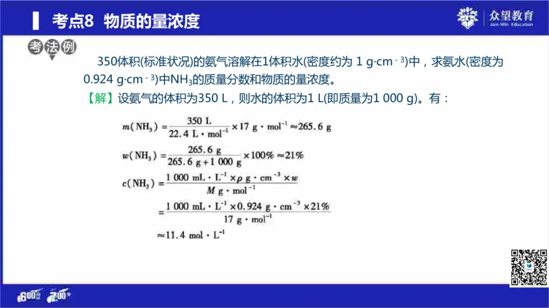22版600分考点700分考法化学_高中三年全科资料_高中_高中知识点整理_化学