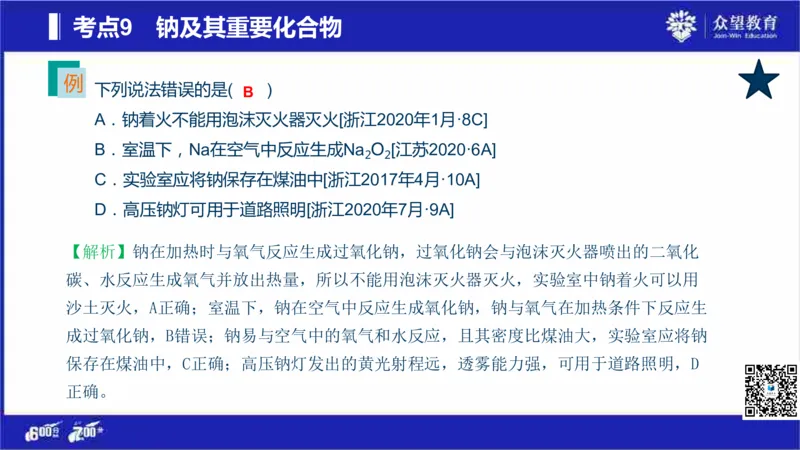 22版600分考点700分考法化学_高中三年全科资料_高中_高中知识点整理_化学
