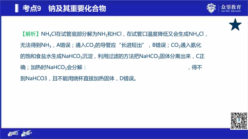 22版600分考点700分考法化学_高中三年全科资料_高中_高中知识点整理_化学