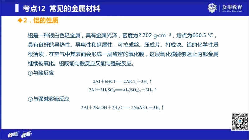 22版600分考点700分考法化学_高中三年全科资料_高中_高中知识点整理_化学