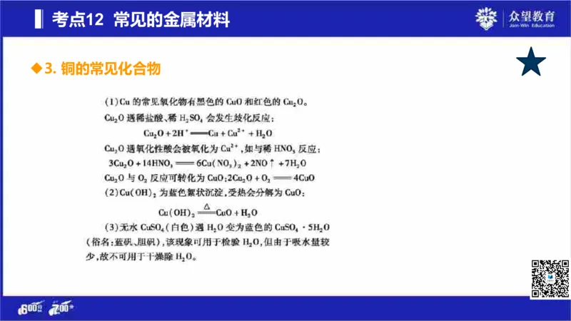 22版600分考点700分考法化学_高中三年全科资料_高中_高中知识点整理_化学