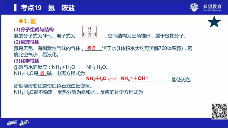 22版600分考点700分考法化学_高中三年全科资料_高中_高中知识点整理_化学