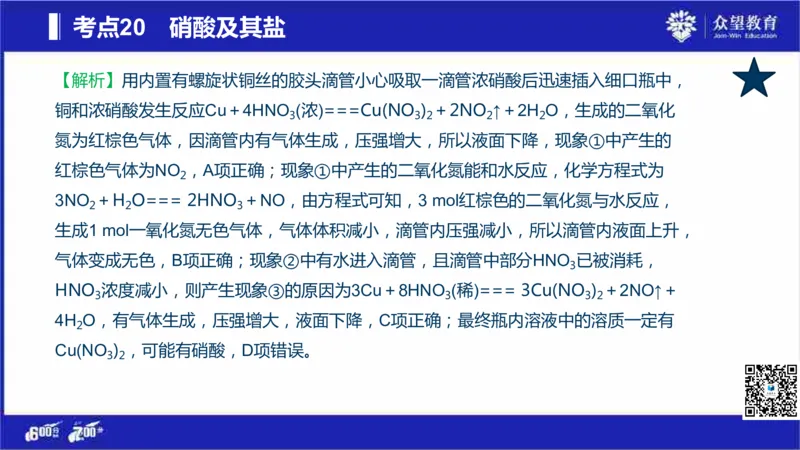 22版600分考点700分考法化学_高中三年全科资料_高中_高中知识点整理_化学