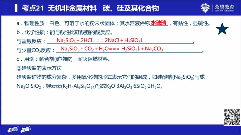 22版600分考点700分考法化学_高中三年全科资料_高中_高中知识点整理_化学