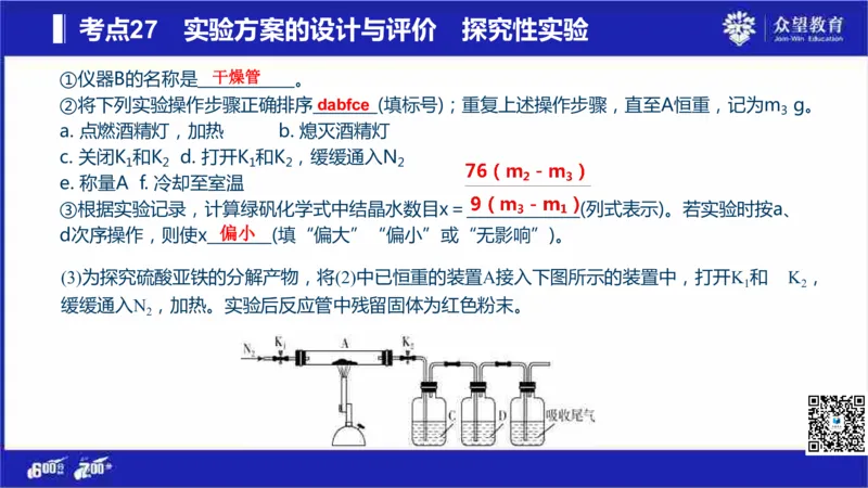 22版600分考点700分考法化学_高中三年全科资料_高中_高中知识点整理_化学