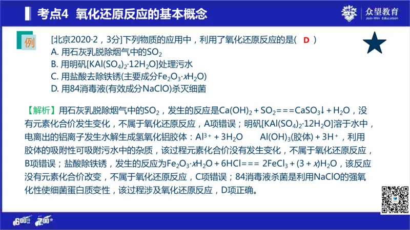 22版600分考点700分考法化学_高中三年全科资料_高中_高中知识点整理_化学
