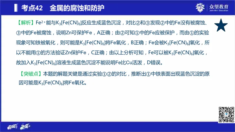 22版600分考点700分考法化学_高中三年全科资料_高中_高中知识点整理_化学