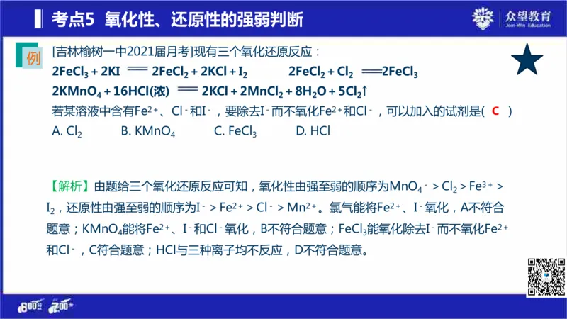 22版600分考点700分考法化学_高中三年全科资料_高中_高中知识点整理_化学
