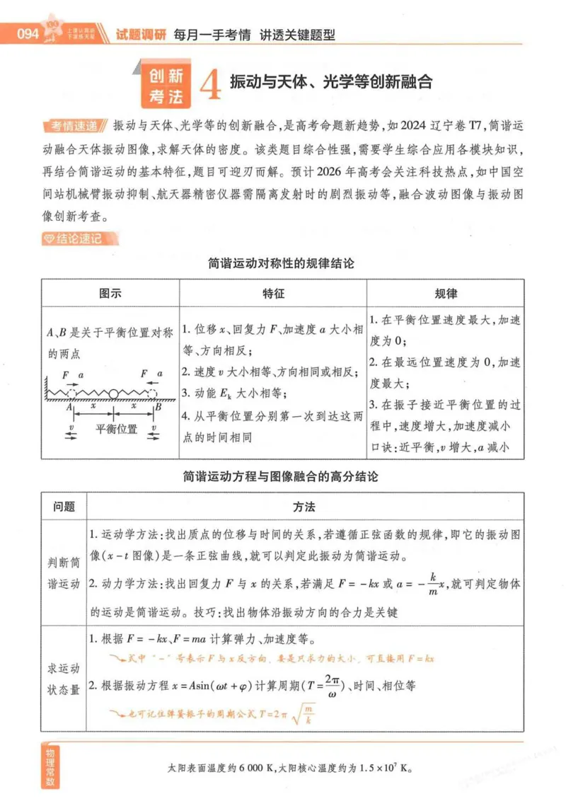 2026试题调研物理第一辑_高中三年全科资料_高中_高中1_2026版高考《试题调研》第1辑（高考超重点）9科全套