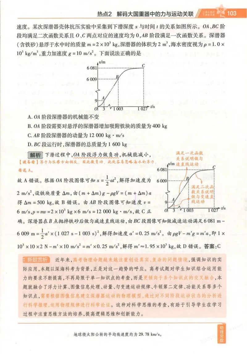 2026试题调研物理第一辑_高中三年全科资料_高中_高中1_2026版高考《试题调研》第1辑（高考超重点）9科全套