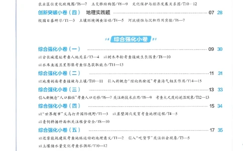 2小卷加练册新高考&middot;地理_高中三年全科资料_高中_2026版天星教育金考卷《小题狂练》9科全套_2026版金考卷小题狂练地理（新高考）