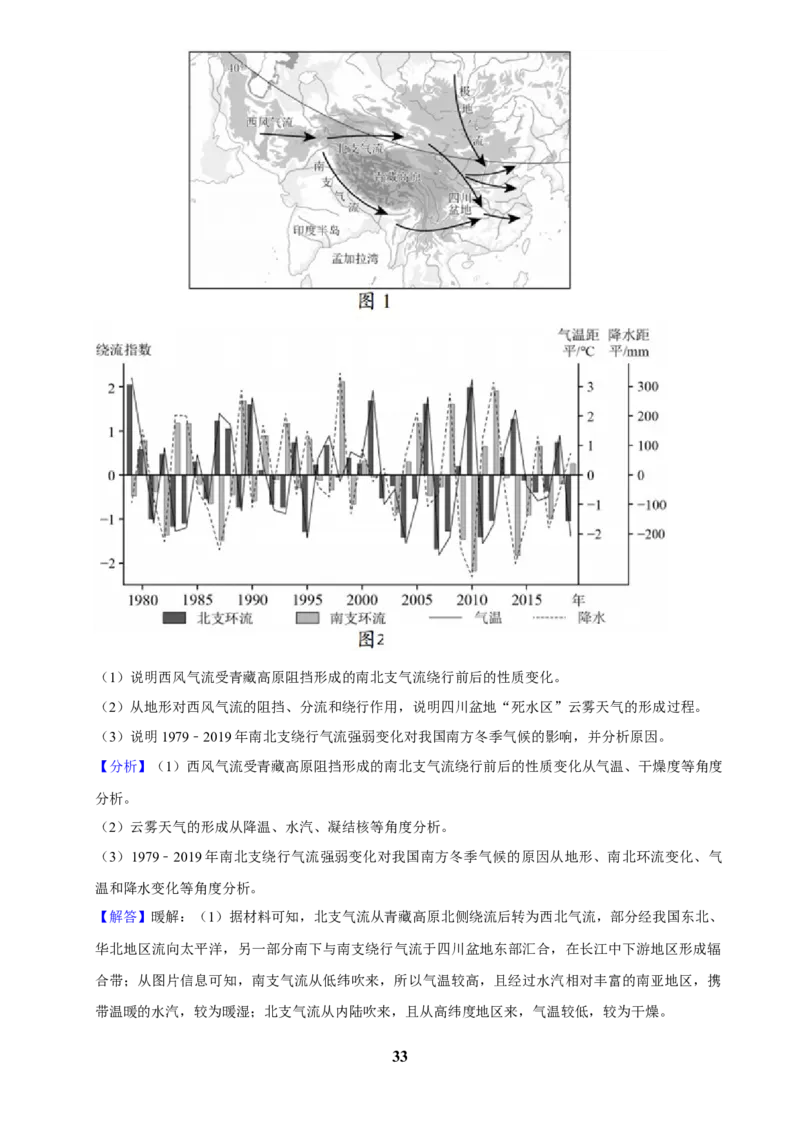 2025年菁优高考地理压轴训练之地球上的大气_中考押题2026《中考押题》系列（9科全套实时更新中）_2026版中考《菁优系列》趋势分析+押题密卷+抢分秘籍+模拟考试_压轴篇