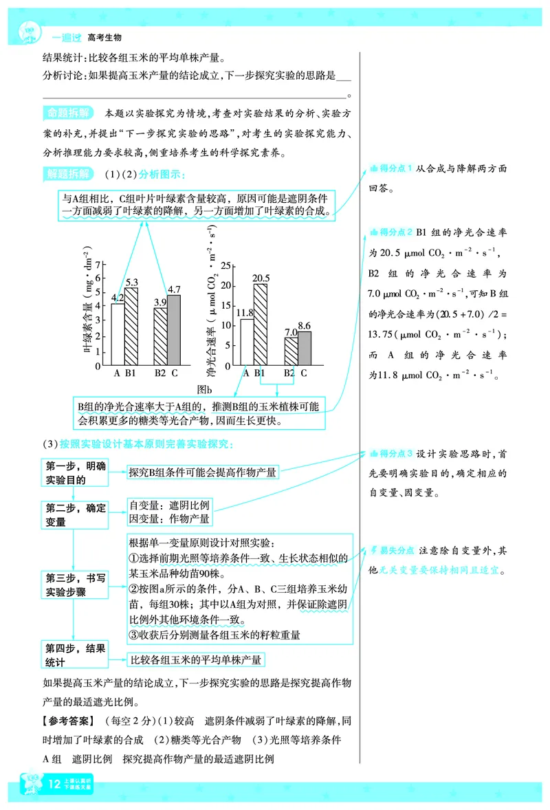 2026《高考生物&bull;一遍过合订本》拆解重难题_高中三年全科资料_高中_高中1_2026版高考《一遍过》高考合订版（理科全套）_2026《高考生物&bull;一遍过合订本》