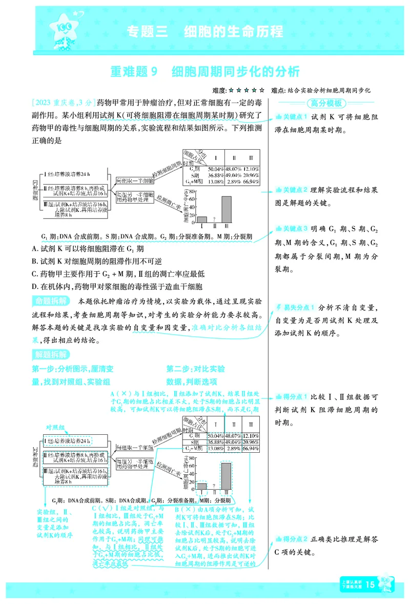 2026《高考生物&bull;一遍过合订本》拆解重难题_高中三年全科资料_高中_高中1_2026版高考《一遍过》高考合订版（理科全套）_2026《高考生物&bull;一遍过合订本》