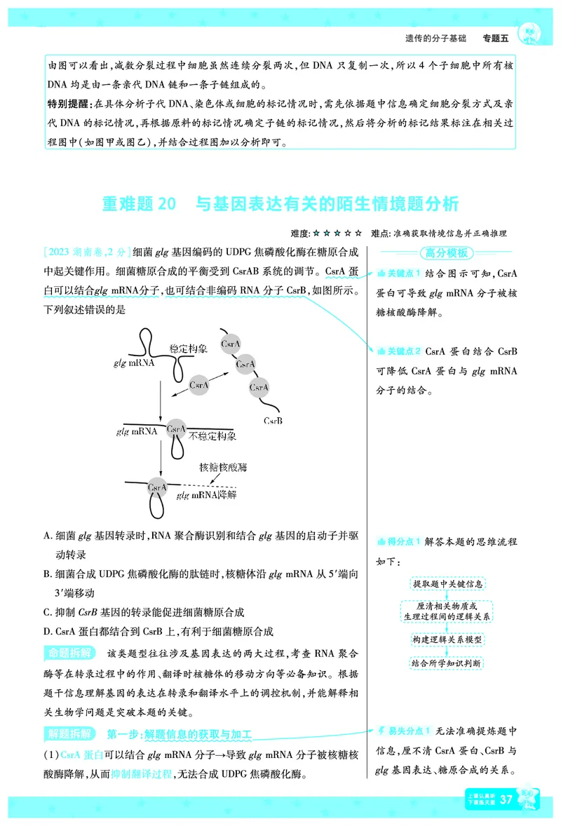 2026《高考生物&bull;一遍过合订本》拆解重难题_高中三年全科资料_高中_高中1_2026版高考《一遍过》高考合订版（理科全套）_2026《高考生物&bull;一遍过合订本》