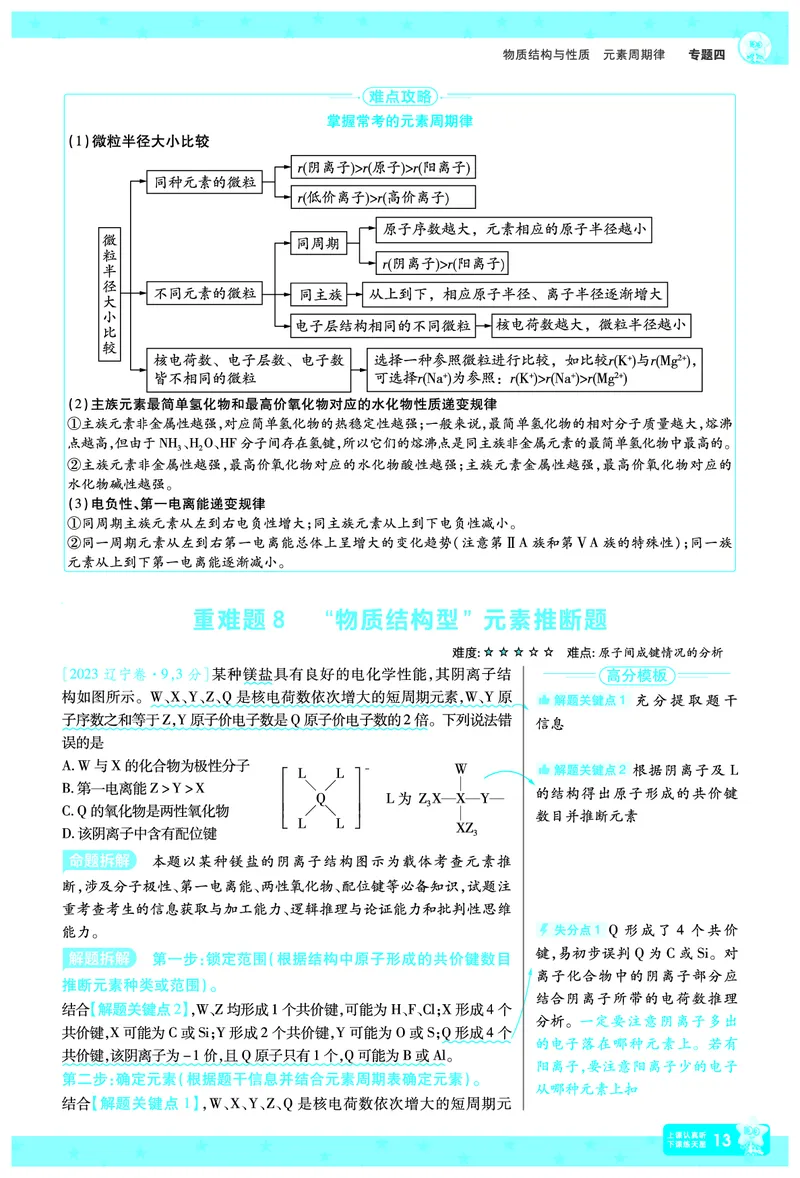 2026《高考化学&bull;一遍过合订本》拆解重难题_高中三年全科资料_高中_高中1_2026版高考《一遍过》高考合订版（理科全套）_2026《高考化学&bull;一遍过合订本》