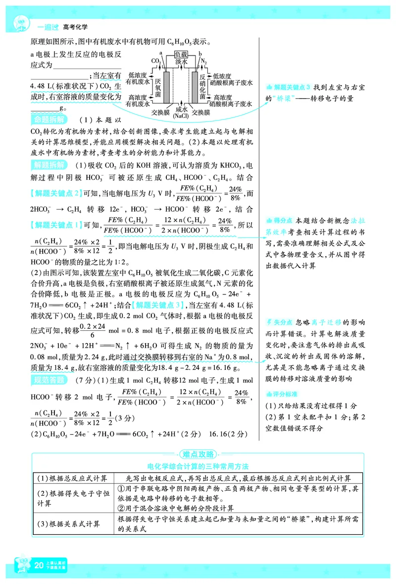 2026《高考化学&bull;一遍过合订本》拆解重难题_高中三年全科资料_高中_高中1_2026版高考《一遍过》高考合订版（理科全套）_2026《高考化学&bull;一遍过合订本》