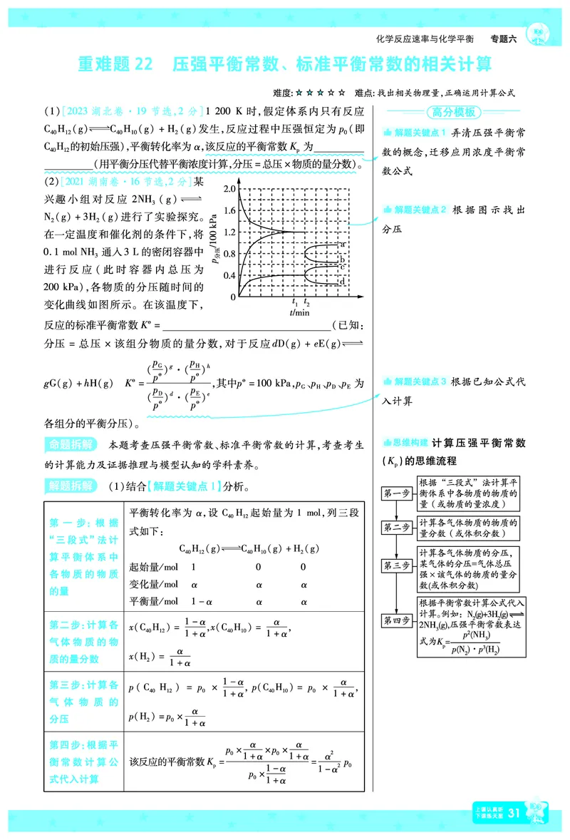2026《高考化学&bull;一遍过合订本》拆解重难题_高中三年全科资料_高中_高中1_2026版高考《一遍过》高考合订版（理科全套）_2026《高考化学&bull;一遍过合订本》