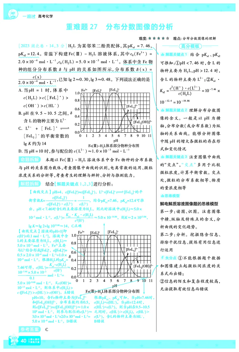 2026《高考化学&bull;一遍过合订本》拆解重难题_高中三年全科资料_高中_高中1_2026版高考《一遍过》高考合订版（理科全套）_2026《高考化学&bull;一遍过合订本》