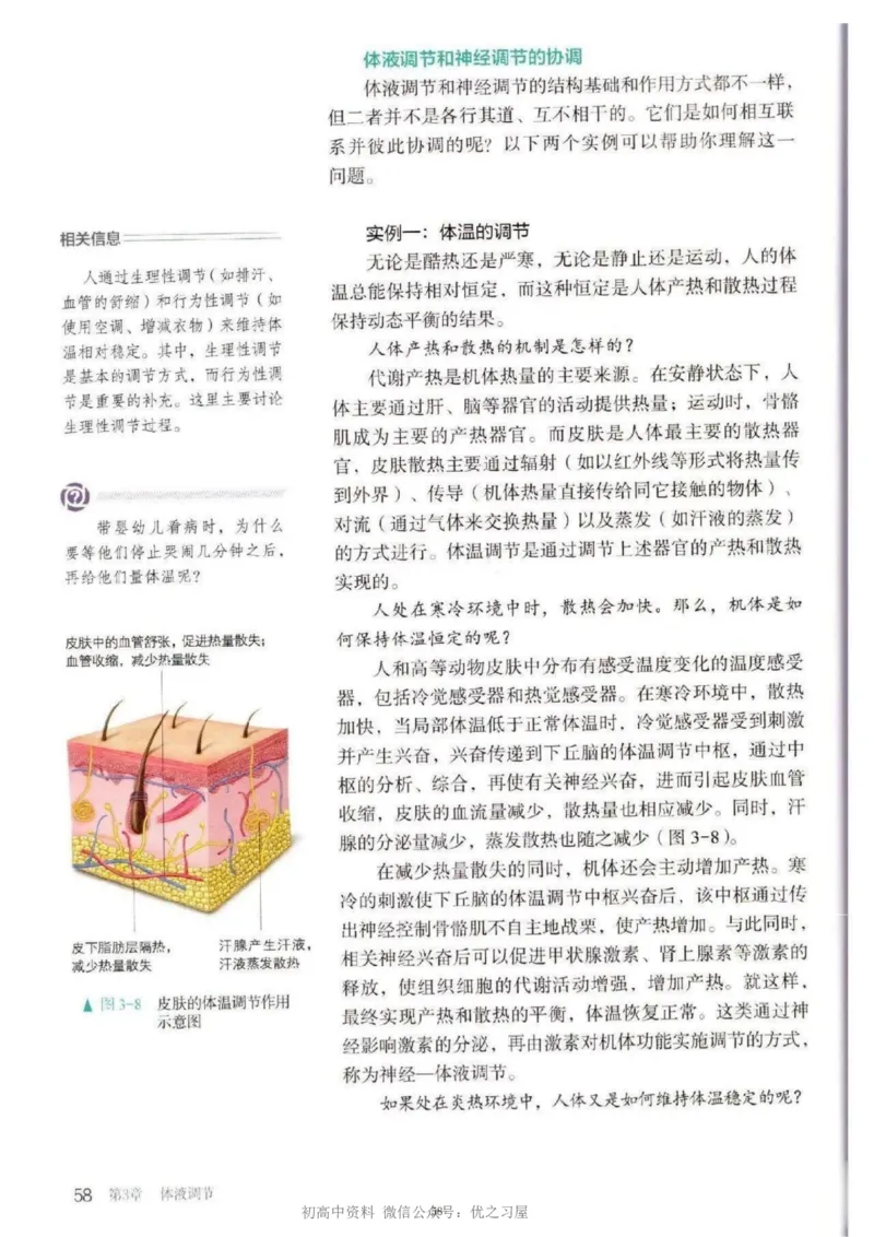 3新教材高中生物选择性必修1《稳态与调节》_高中三年全科资料_高中各科课本电子教材_06高中生物课本_人教版-生物课本