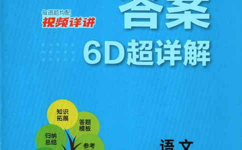 2026春《实验班提优训练》语文RJ6下答案6D超详解_2026春人教语文《实验班提优训练》_2026春《实验班提优训练》语文RJ6下
