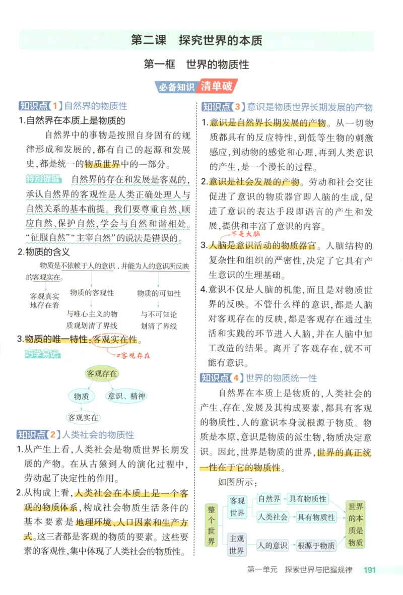 53同步政治必修4疑难破(1)_高中三年全科资料_高中_高中1_2026版高中《5高考3年模拟》同步版（9科必修+选修）（人教）_2026《高中53同步练习》政治必修四