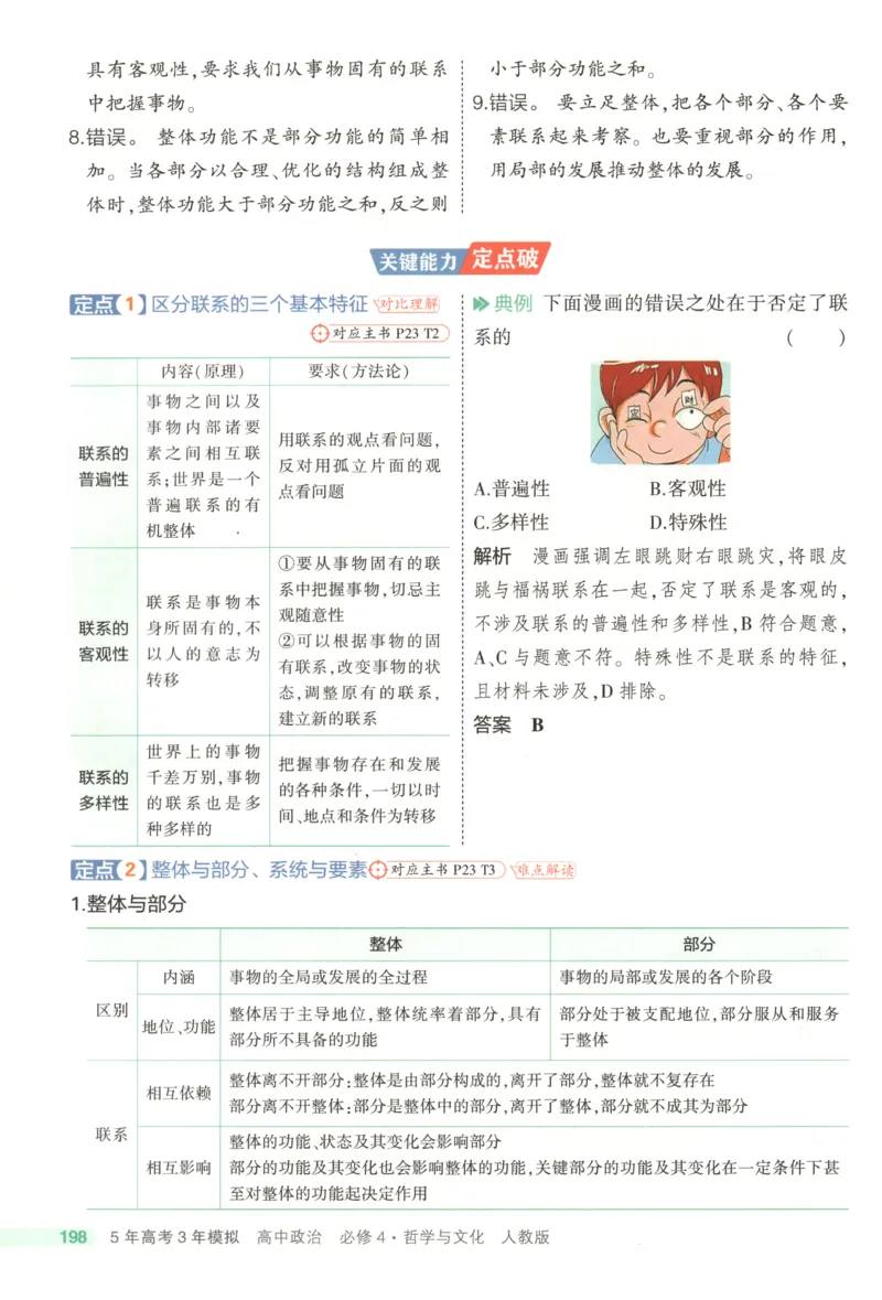 53同步政治必修4疑难破(1)_高中三年全科资料_高中_高中1_2026版高中《5高考3年模拟》同步版（9科必修+选修）（人教）_2026《高中53同步练习》政治必修四