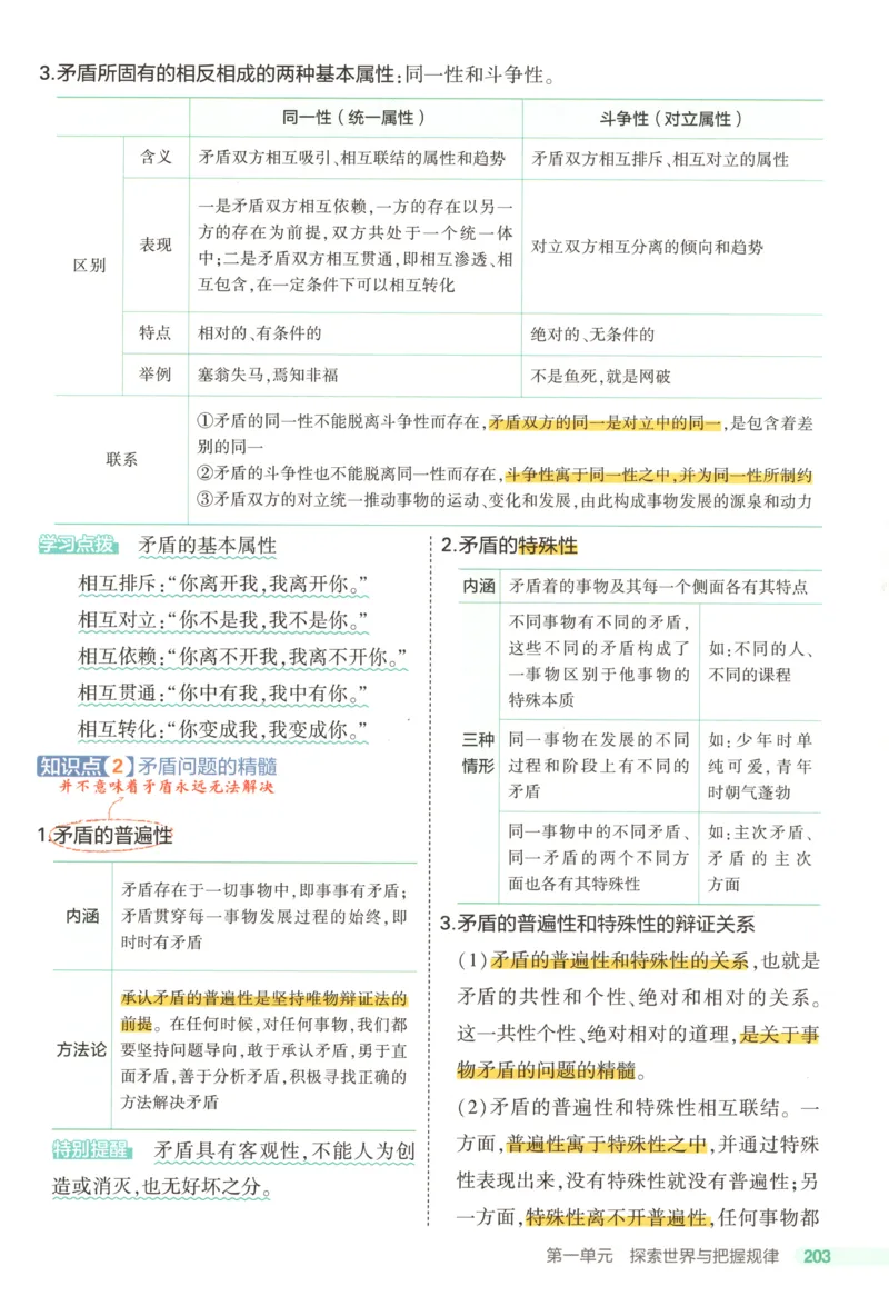 53同步政治必修4疑难破(1)_高中三年全科资料_高中_高中1_2026版高中《5高考3年模拟》同步版（9科必修+选修）（人教）_2026《高中53同步练习》政治必修四