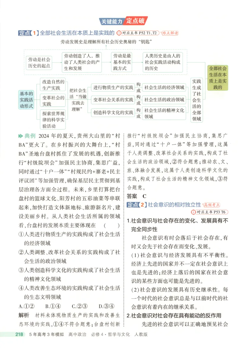 53同步政治必修4疑难破(1)_高中三年全科资料_高中_高中1_2026版高中《5高考3年模拟》同步版（9科必修+选修）（人教）_2026《高中53同步练习》政治必修四