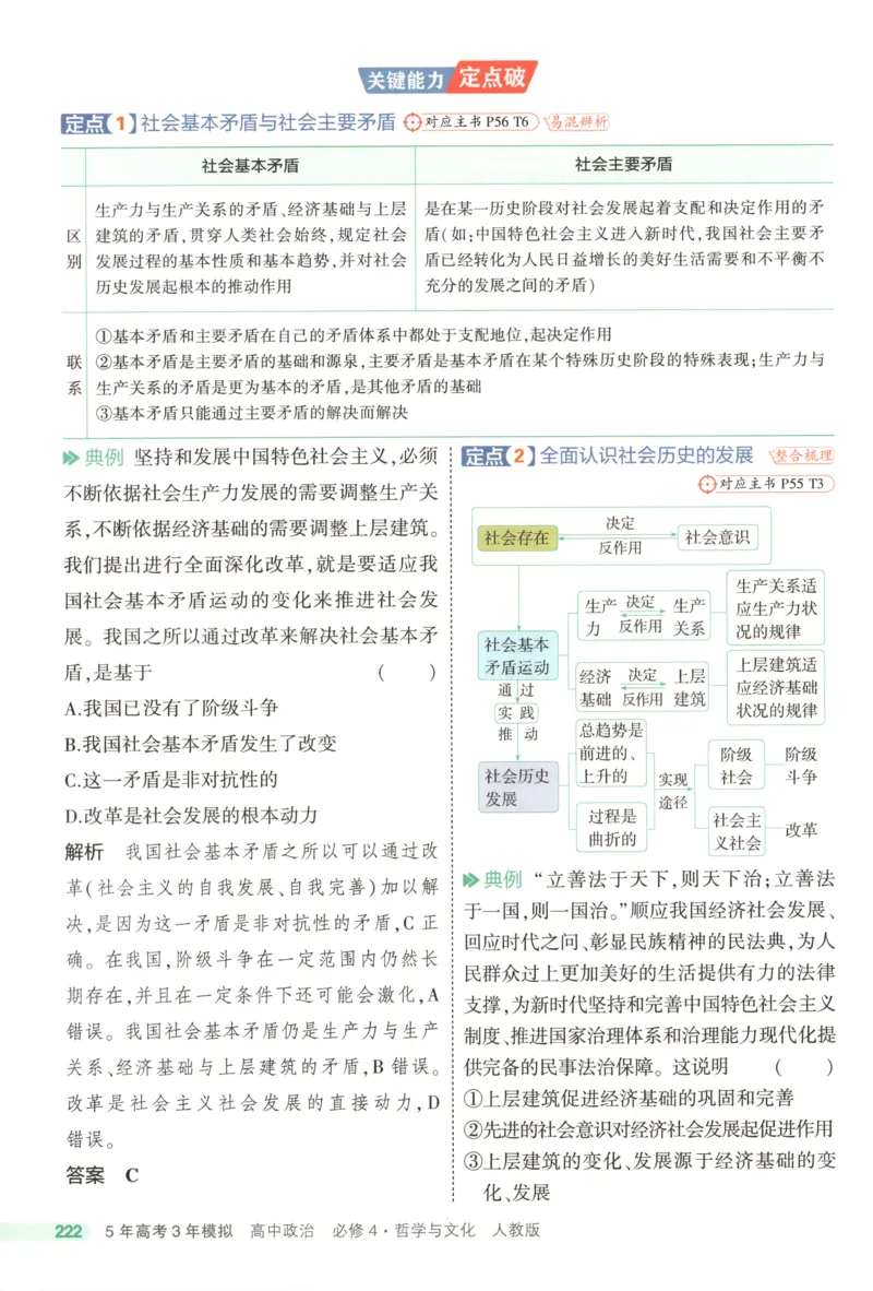 53同步政治必修4疑难破(1)_高中三年全科资料_高中_高中1_2026版高中《5高考3年模拟》同步版（9科必修+选修）（人教）_2026《高中53同步练习》政治必修四