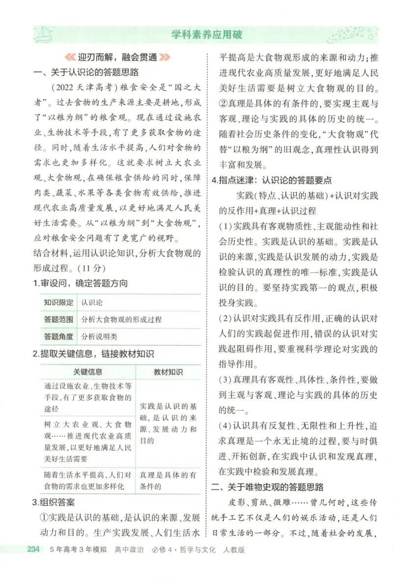 53同步政治必修4疑难破(1)_高中三年全科资料_高中_高中1_2026版高中《5高考3年模拟》同步版（9科必修+选修）（人教）_2026《高中53同步练习》政治必修四