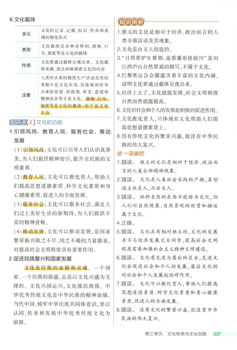 53同步政治必修4疑难破(1)_高中三年全科资料_高中_高中1_2026版高中《5高考3年模拟》同步版（9科必修+选修）（人教）_2026《高中53同步练习》政治必修四