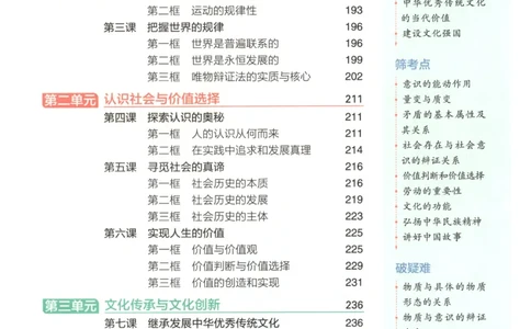 53同步政治必修4疑难破(1)_高中三年全科资料_高中_高中1_2026版高中《5高考3年模拟》同步版（9科必修+选修）（人教）_2026《高中53同步练习》政治必修四
