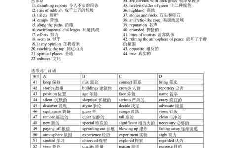 2019全国1卷完形填空_完形填空真题精练c
