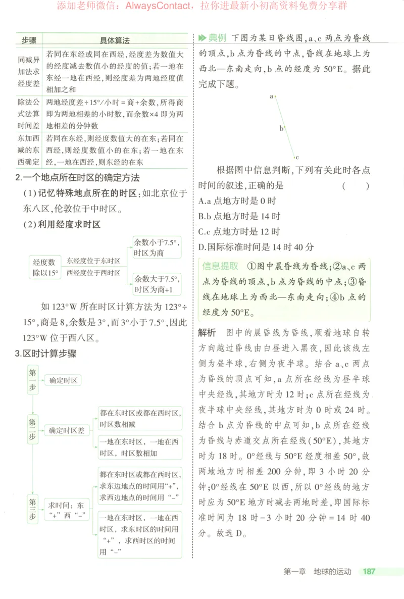 53同步地理选修1RJ疑难破_高中三年全科资料_高中_2026《高中53同步练习》地理选修一RJ