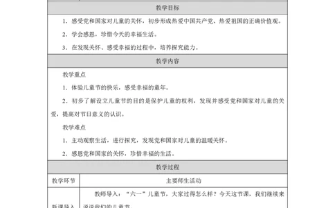 13第13课快乐儿童节_第13课快乐儿童节（第2课时）_教学设计2_A493小学道法_人教版小学道德与法治教学资源包_小学道法（智慧教育课件与教案）_1-6下册（道德与法治智慧教育课件）_2025春