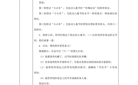 13第13课快乐儿童节_第13课快乐儿童节（第2课时）_教学设计2_A493小学道法_人教版小学道德与法治教学资源包_小学道法（智慧教育课件与教案）_1-6下册（道德与法治智慧教育课件）_2025春