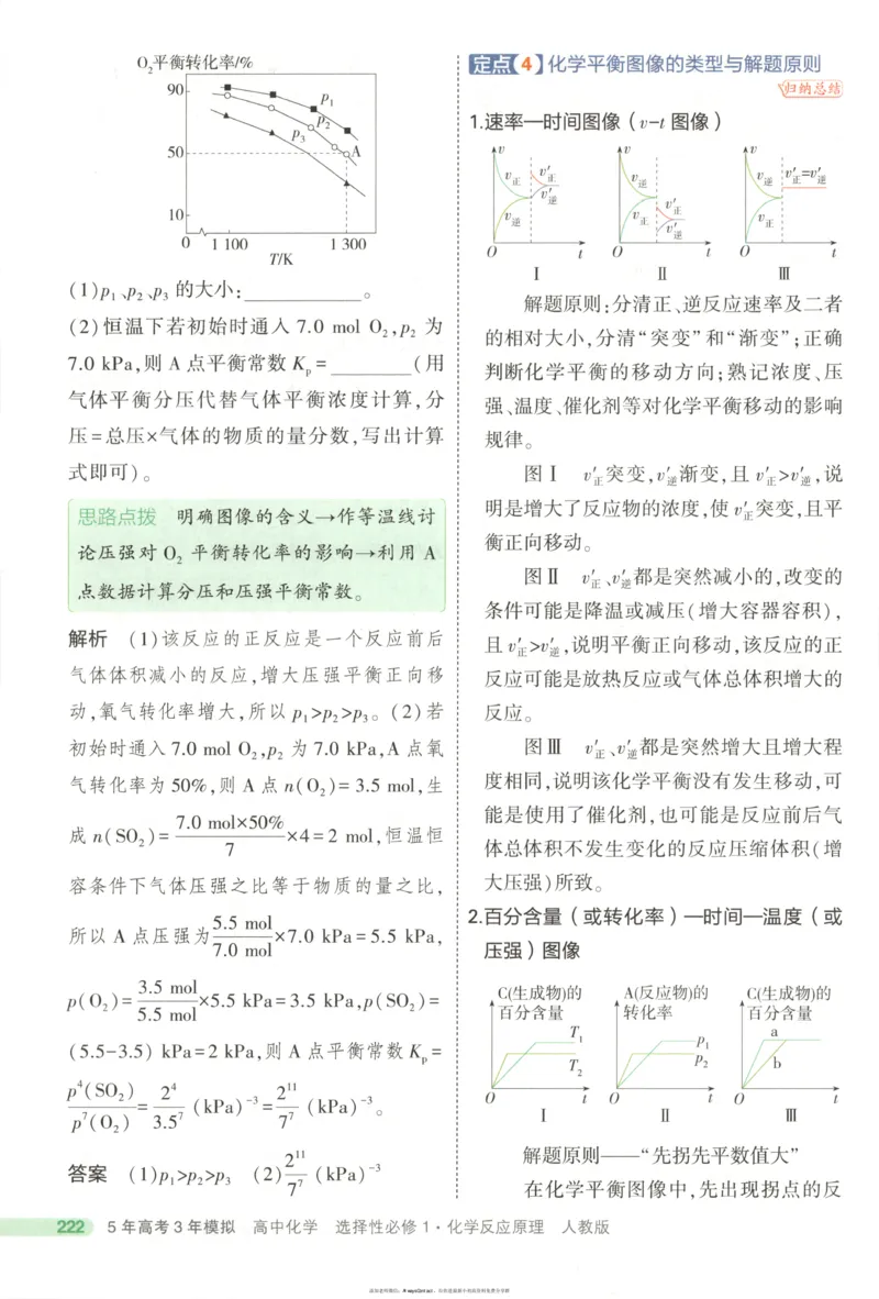 53同步化学选修1RJ疑难破_高中三年全科资料_高中_2026《高中53同步练习》化学选修一RJ