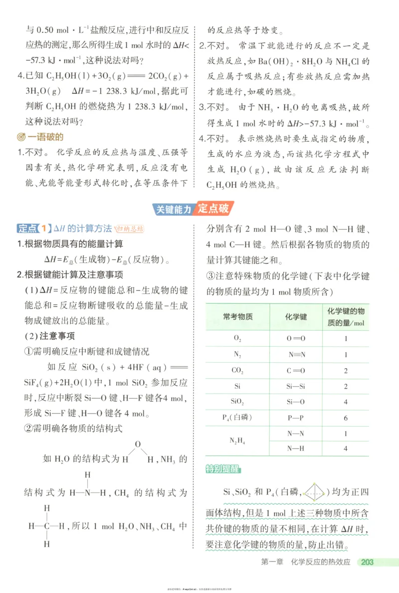 53同步化学选修1RJ疑难破_高中三年全科资料_高中_2026《高中53同步练习》化学选修一RJ