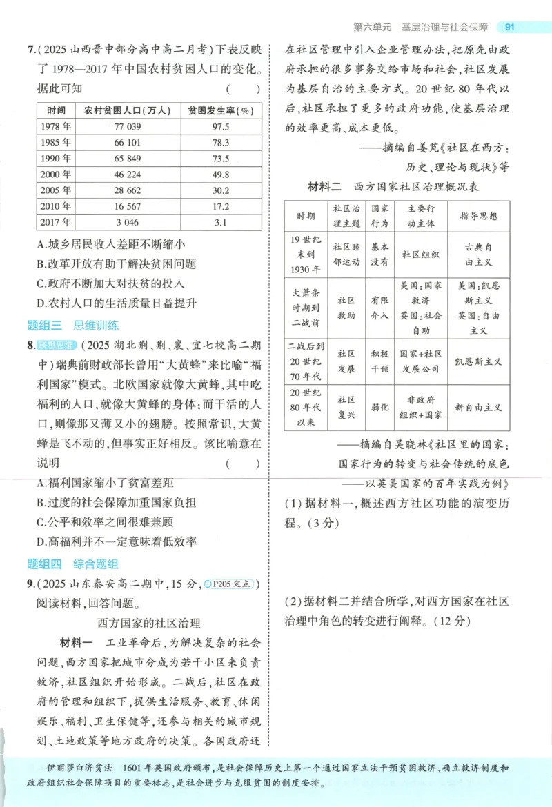 53同步历史选修1(1)_高中三年全科资料_高中_高中1_2026版高中《5高考3年模拟》同步版（9科必修+选修）（人教）_2026《高中53同步练习》历史选修一