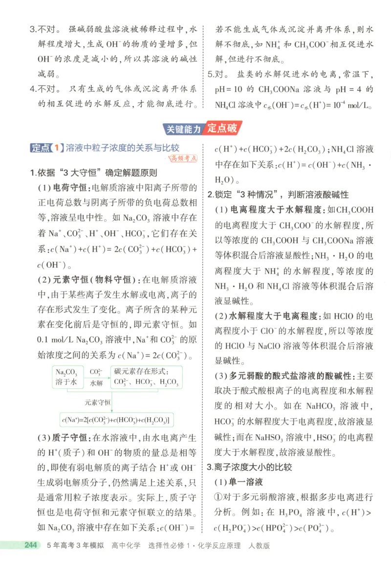 53同步化学选修1RJ疑难破(1)_高中三年全科资料_高中_高中1_2026版高中《5高考3年模拟》同步版（9科必修+选修）（人教）_2026《高中53同步练习》化学选修一RJ