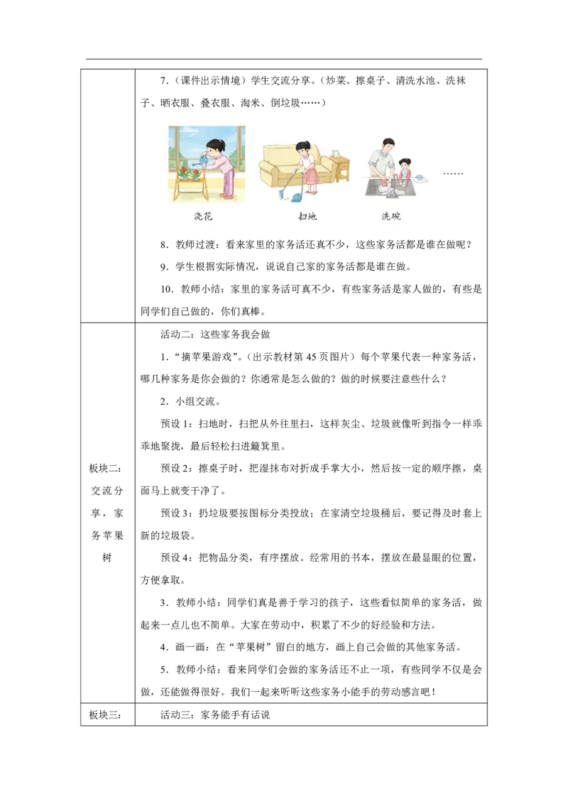 12第12课学做家务活_第12课学做家务活（第1课时）_教学设计1_A493小学道法_人教版小学道德与法治教学资源包_小学道法（智慧教育课件与教案）_1-6下册（道德与法治智慧教育课件）_2025春