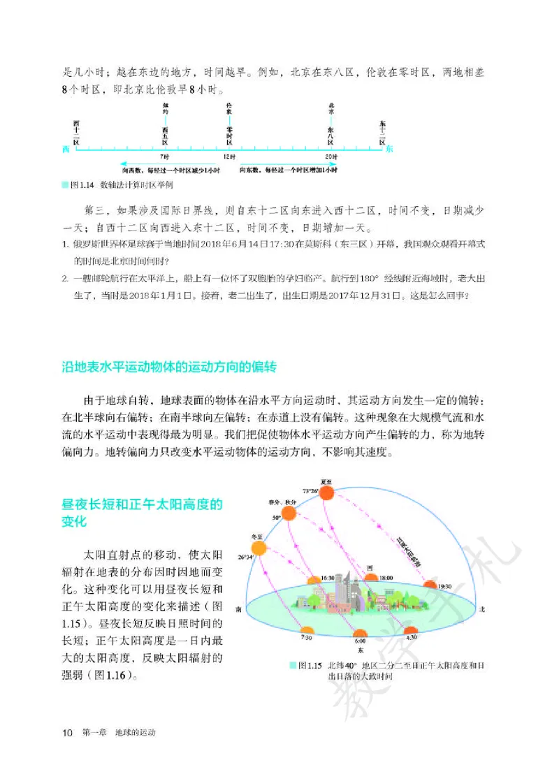 3高中地理选择性必修1_高中三年全科资料_高中各科课本电子教材_09高中地理课本_人教版-地理课本