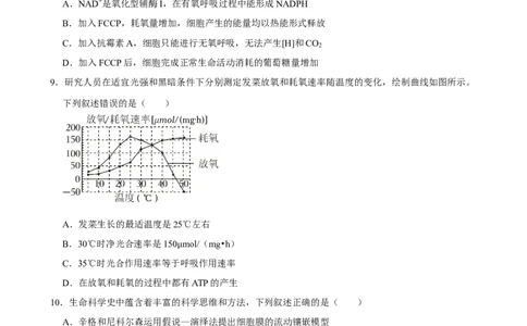 2025年菁优高考生物解密之细胞代谢(1)_中考押题2026《中考押题》系列（9科全套实时更新中）_2026版中考《菁优系列》趋势分析+押题密卷+抢分秘籍+模拟考试_考点篇