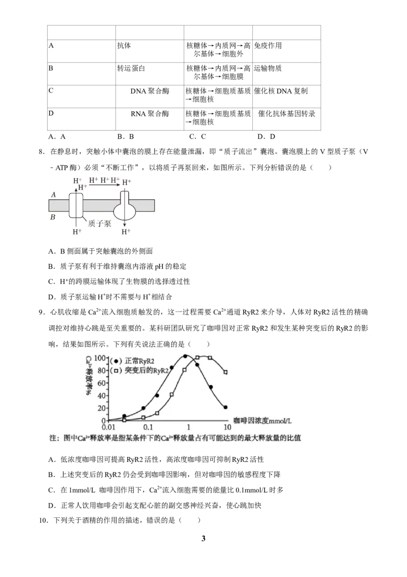 2025年菁优高考生物解密之选择题_中考押题2026《中考押题》系列（9科全套实时更新中）_2026版中考《菁优系列》趋势分析+押题密卷+抢分秘籍+模拟考试_0062025菁优高考解密汇编-生物
