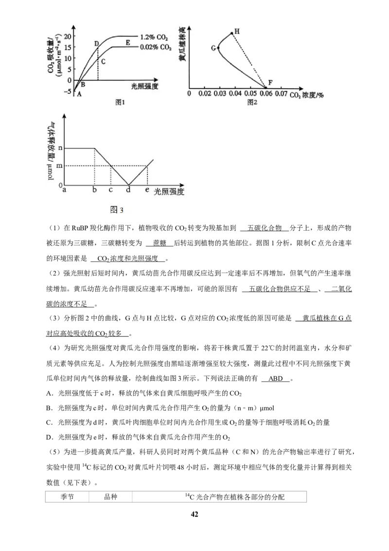 2025年菁优高考生物压轴训练6_中考押题2026《中考押题》系列（9科全套实时更新中）_2026版中考《菁优系列》趋势分析+押题密卷+抢分秘籍+模拟考试_0062025菁优高考解密汇编-生物_压轴篇