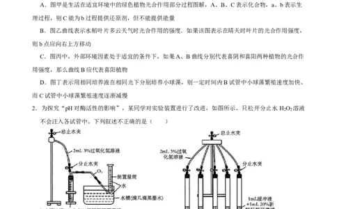 2025年菁优高考生物压轴训练6_中考押题2026《中考押题》系列（9科全套实时更新中）_2026版中考《菁优系列》趋势分析+押题密卷+抢分秘籍+模拟考试_0062025菁优高考解密汇编-生物_压轴篇