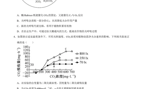 2025年菁优高考生物压轴训练6_中考押题2026《中考押题》系列（9科全套实时更新中）_2026版中考《菁优系列》趋势分析+押题密卷+抢分秘籍+模拟考试_0062025菁优高考解密汇编-生物_压轴篇