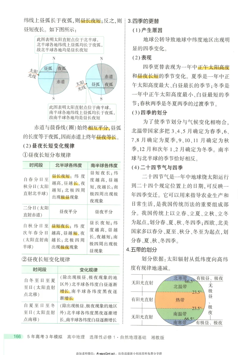 53同步地理选修1XJ疑难破_高中三年全科资料_高中_2026《高中53同步练习》地理选修一XJ